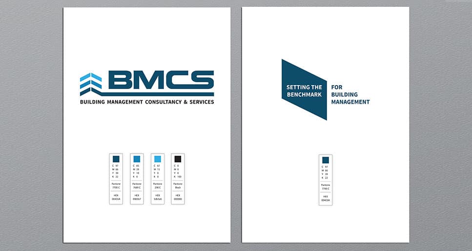 consultant and building management logo colour