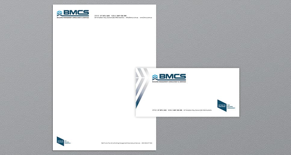 building management stationery design