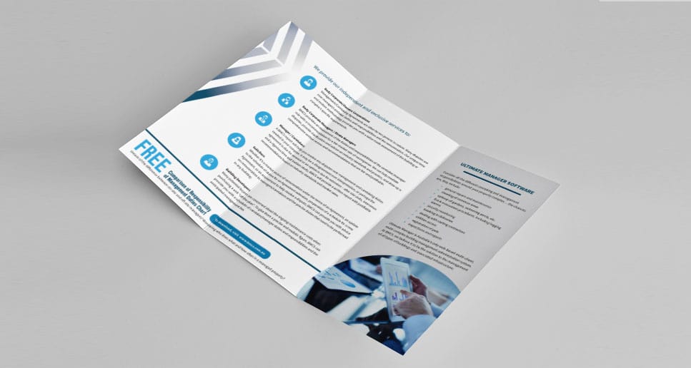 brochure design inside content