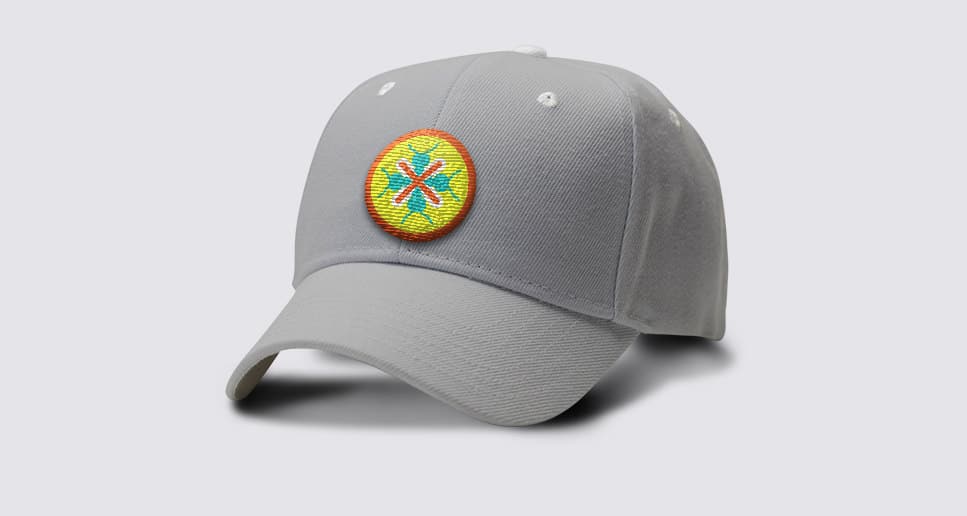 Pest Control branded hat with symbol