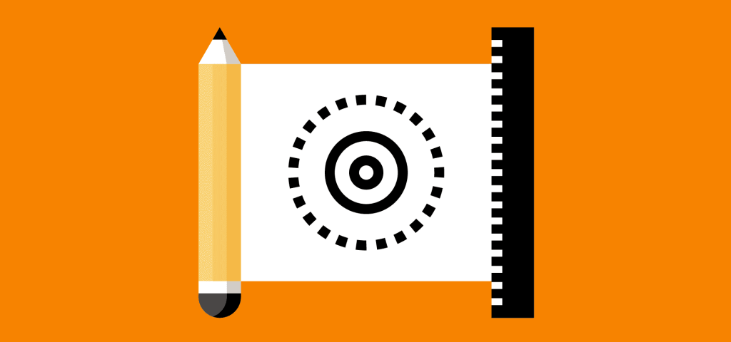 pencil and ruler graphic