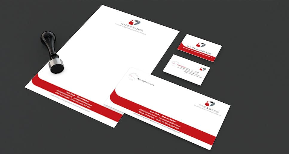 accountants sunshine coast stationery design